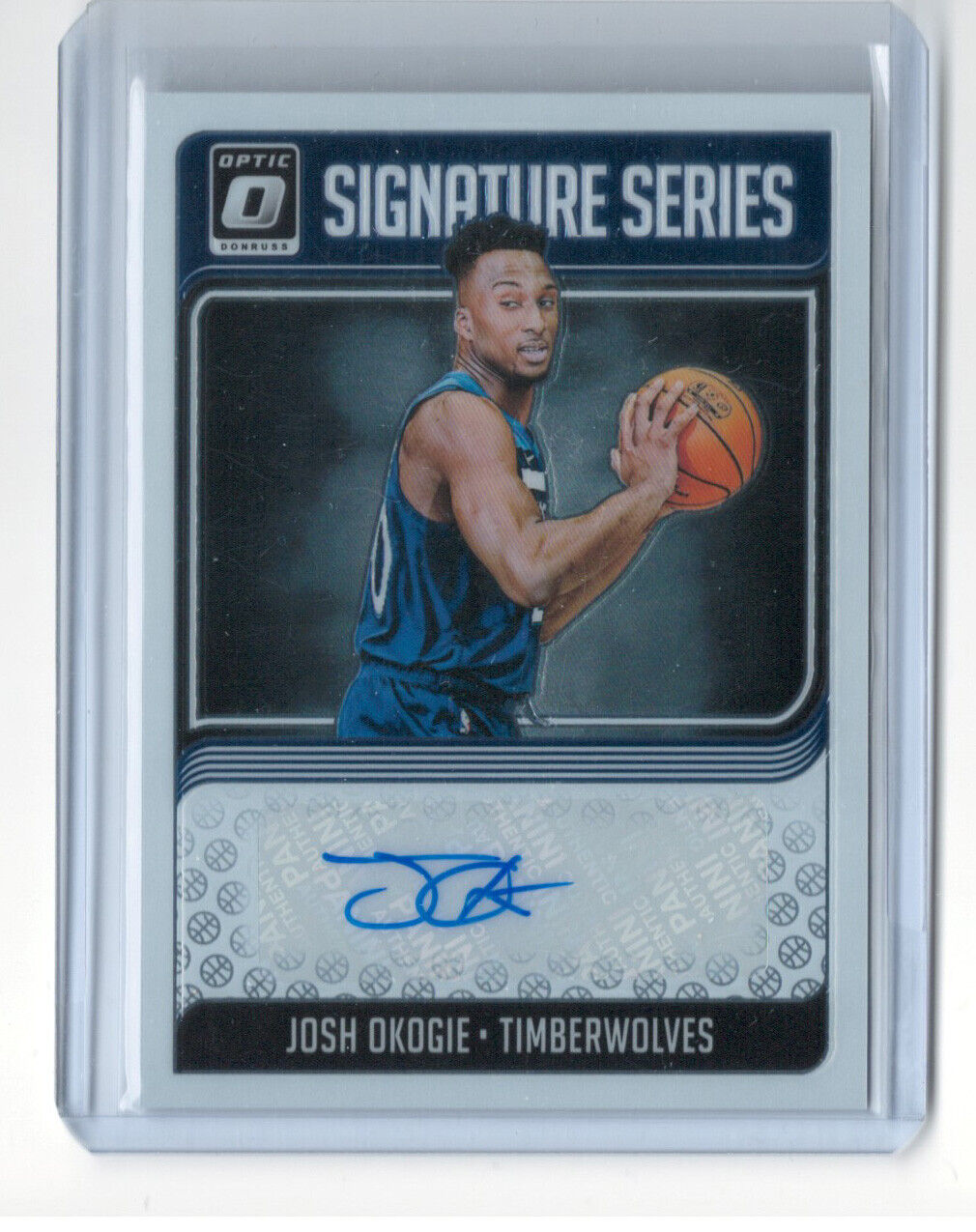 JOSH OKOGIE 2018-19 PANINI DONRUSS OPTIC SIGNATURE SERIES ROOKIE AUTO RC
