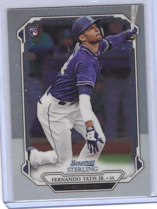 FERNANDO TATIS JR 2019 BOWMAN STERLING ROOKIE RC #BSR-73