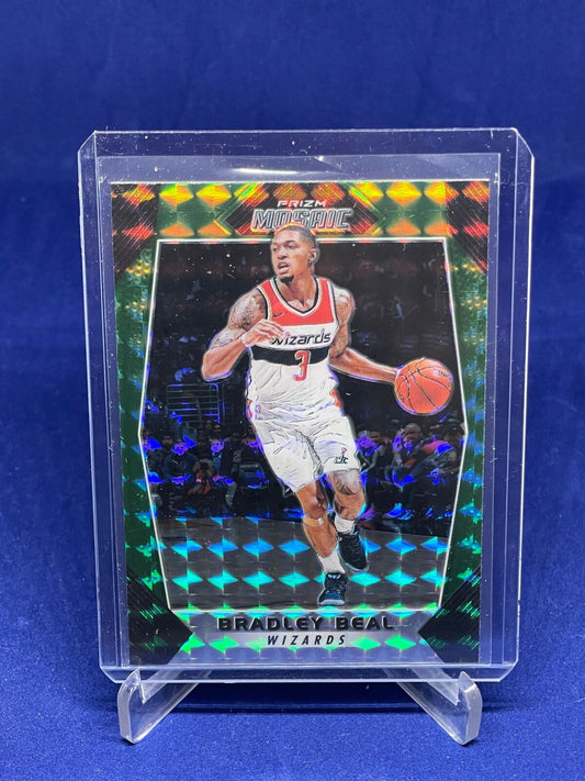 BRADLEY BEAL 2016-17 PANINI MOSAIC GREEN MOSAIC PRIZM #17