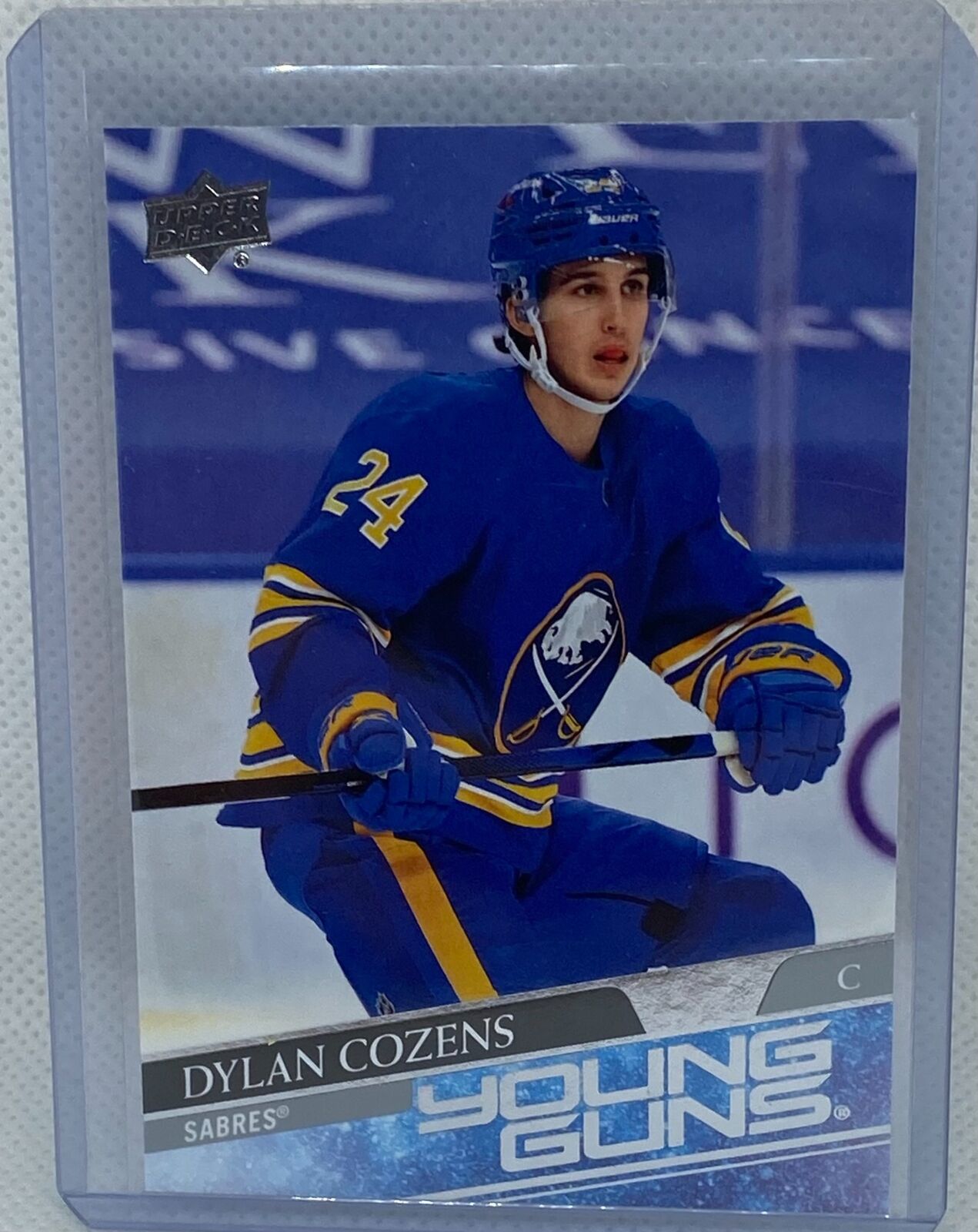 DYLAN COZENS 2020-21 UPPER DECK SERIES 2 YOUNG GUNS ROOKIE RC #495