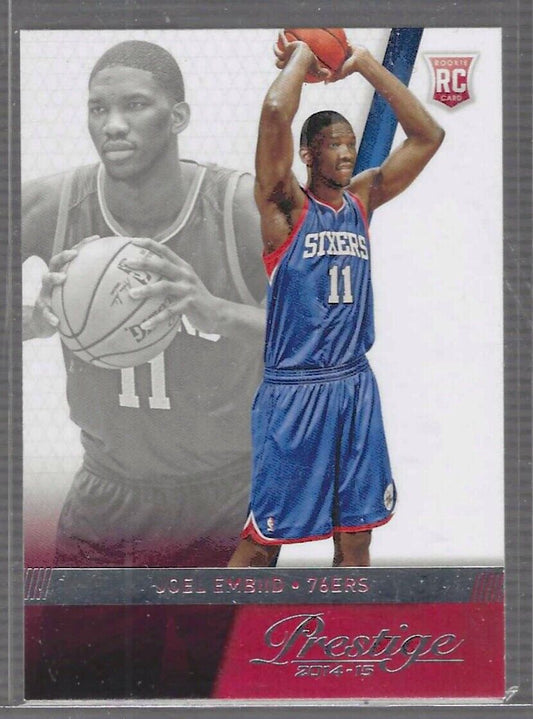 JOEL EMBIID 2014-15 PANINI PRESTIGE ROOKIE RC #163