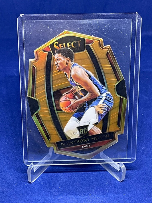 DE'ANTHONY MELTON 2018-19 PANINI SELECT PREMIER ORANGE PRIZM DIE CUT RC #D 25/65