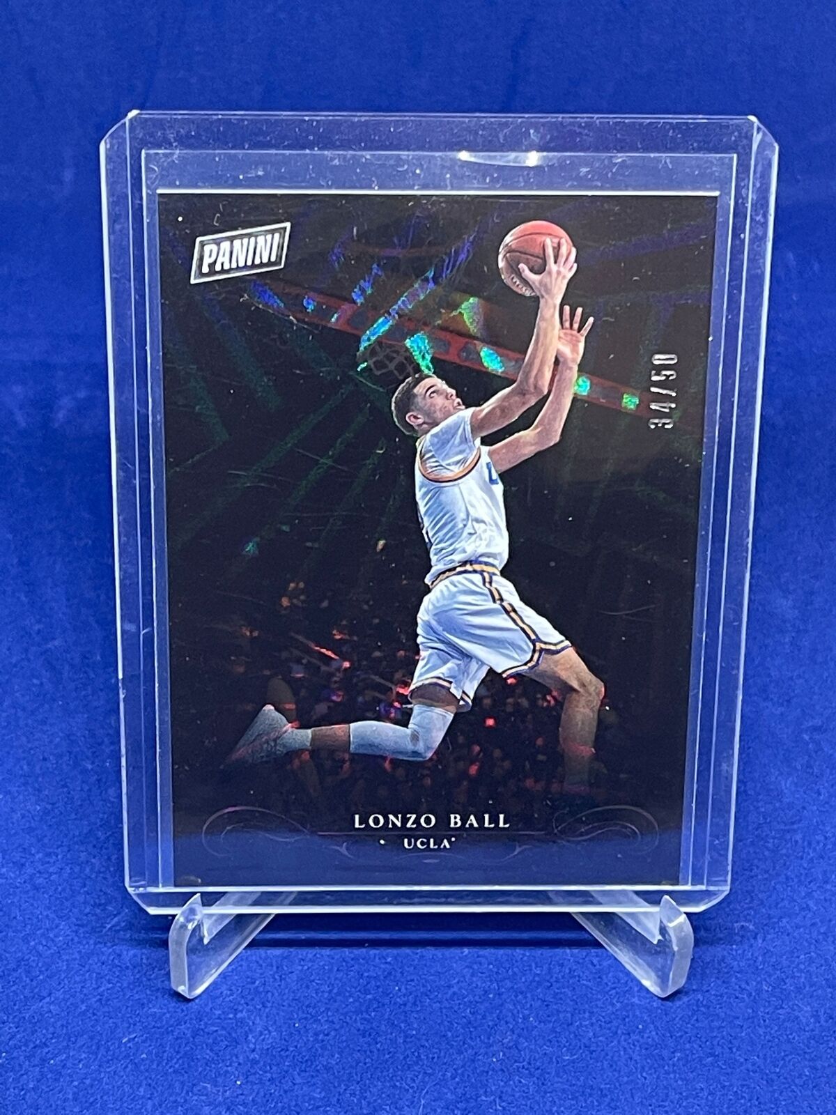 LONZO BALL 2017 PANINI BLACK FRIDAY ROOKIE RC #D 34/50