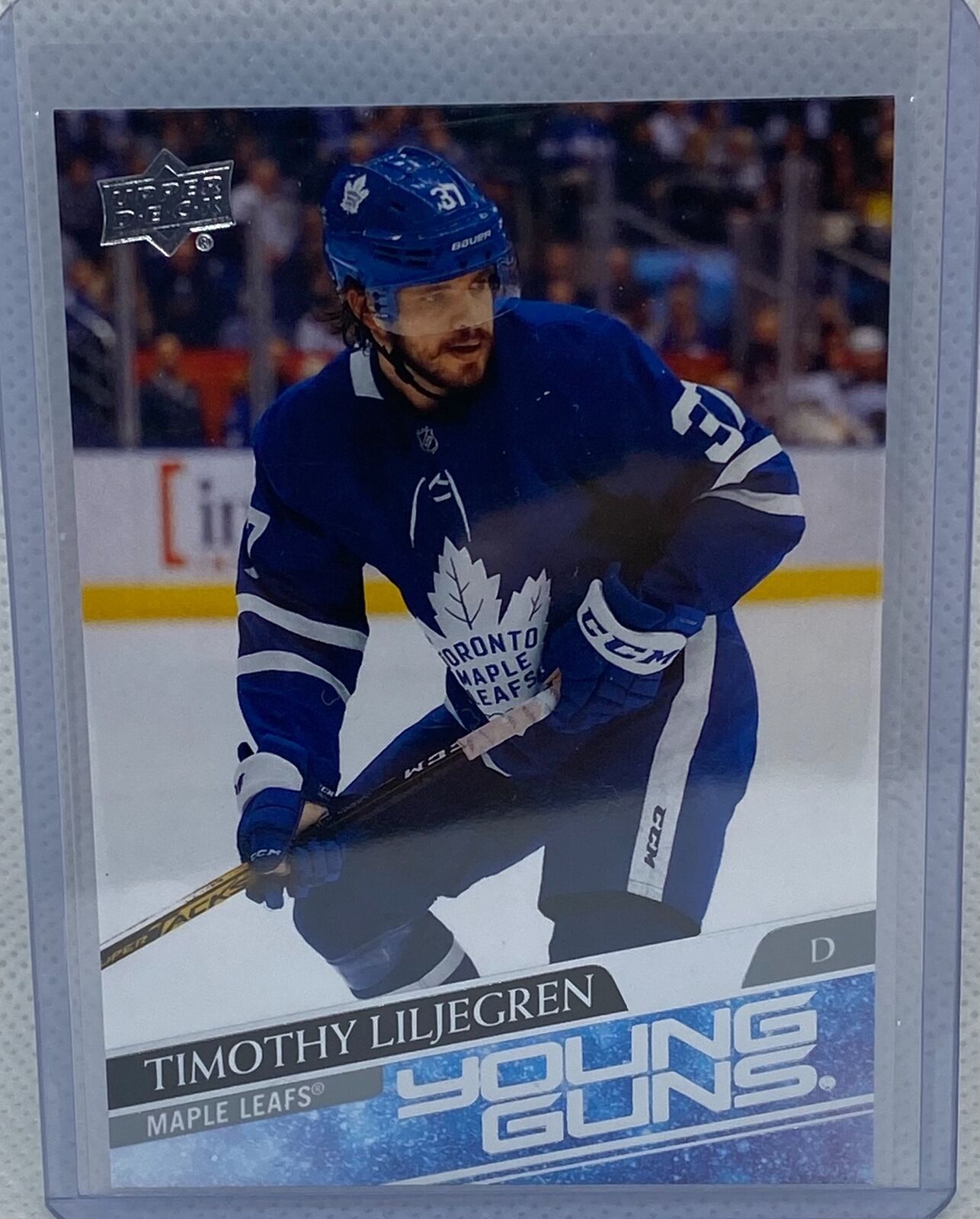 TIMOTHY LILJEGREN 2020-21 UPPER DECK SERIES 1 YOUNG GUNS ROOKIE RC #248