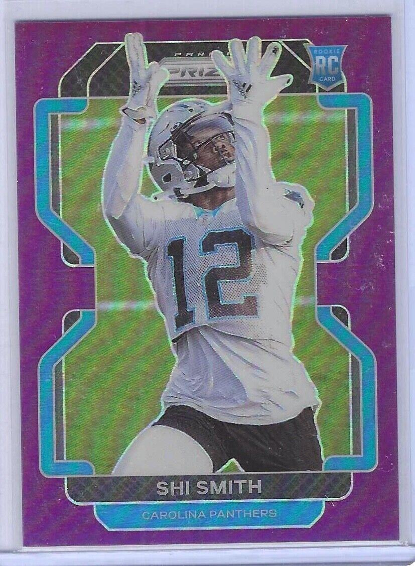 SHI SMITH 2021 PANINI PRIZM PURPLE PRIZMS ROOKIE RC #D 020/125