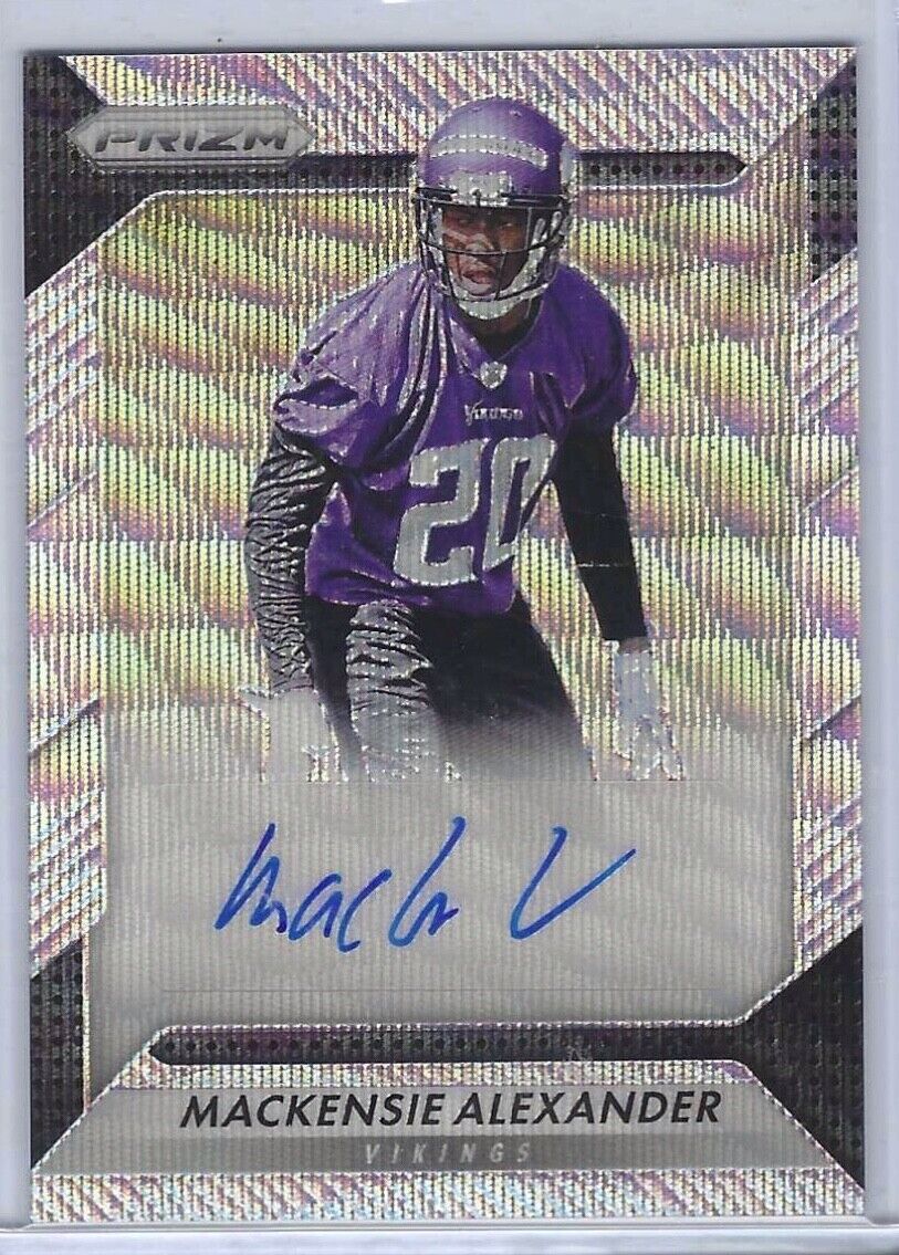MACKENSIE ALEXANDER 2016 PANINI PRIZM BLUE WAVE PRIZMS AUTO RC #D 005/149