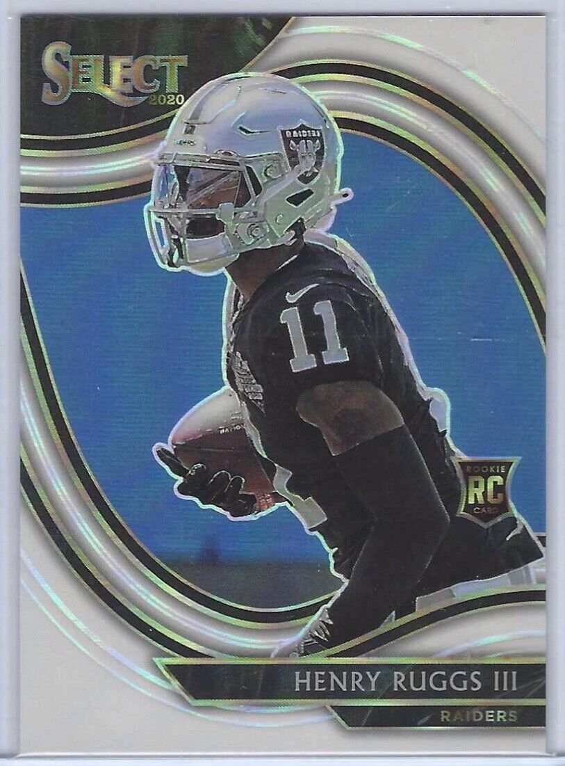 HENRY RUGGS III 2020 SELECT FIELD LEVEL WHITE PRIZM RC #D 27/35