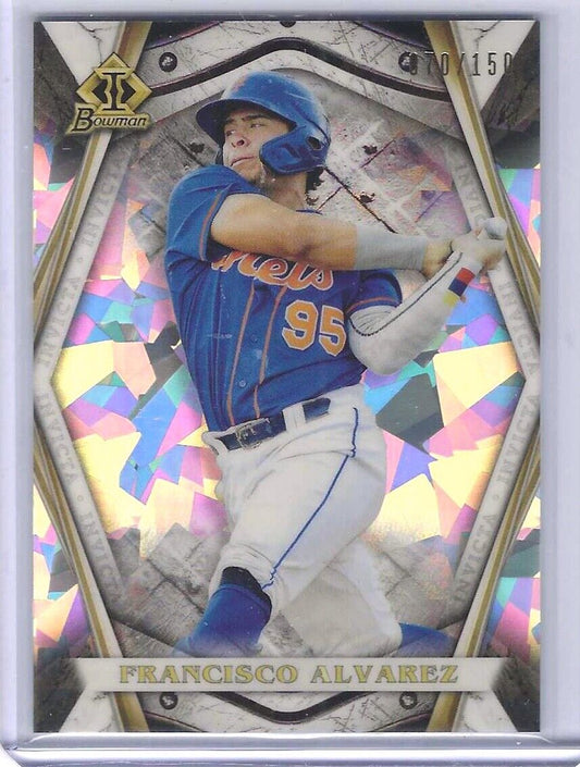 FRANCISCO ALVAREZ 2022 BOWMAN INVICTA ATOMIC REFRACTOR PROSPECT #D 070/150