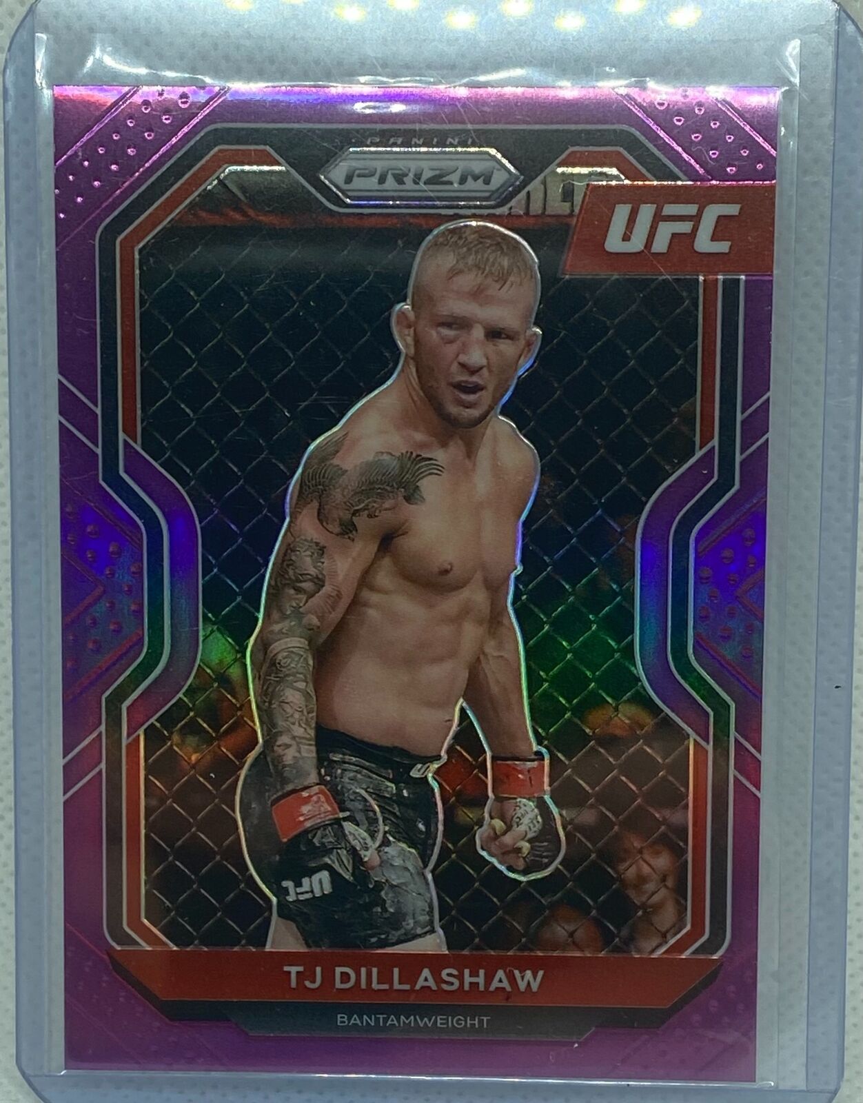 TJ DILLASHAW 2021 PANINI PRIZM PURPLE PRIZMS #D 58/149