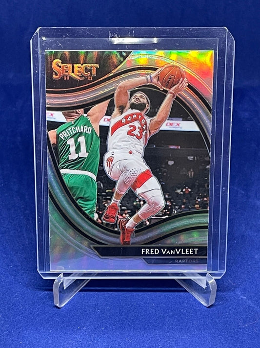 FRED VANVLEET 2020-21 PANINI SELECT COURTSIDE SILVER PRIZM #231
