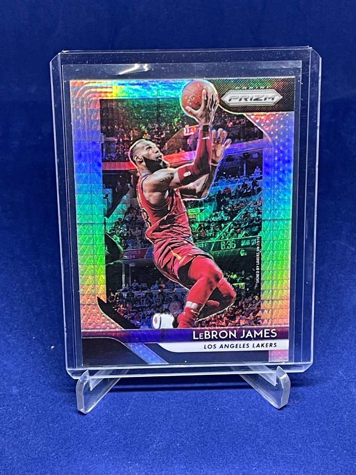 LEBRON JAMES 2018-19 PANINI PRIZM HYPER PRIZMS #6