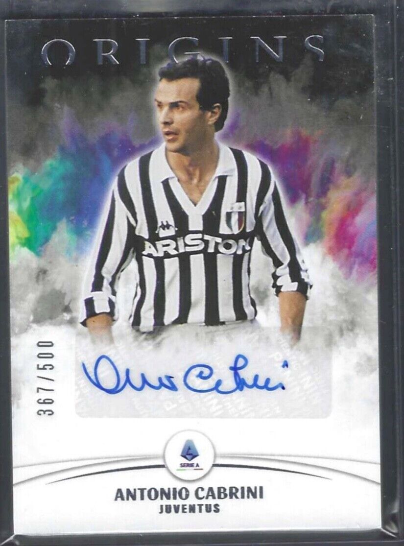ANTONIO CABRINI 2021-22 PANINI CHRONICLES ORIGINS AUTO #D 367/500