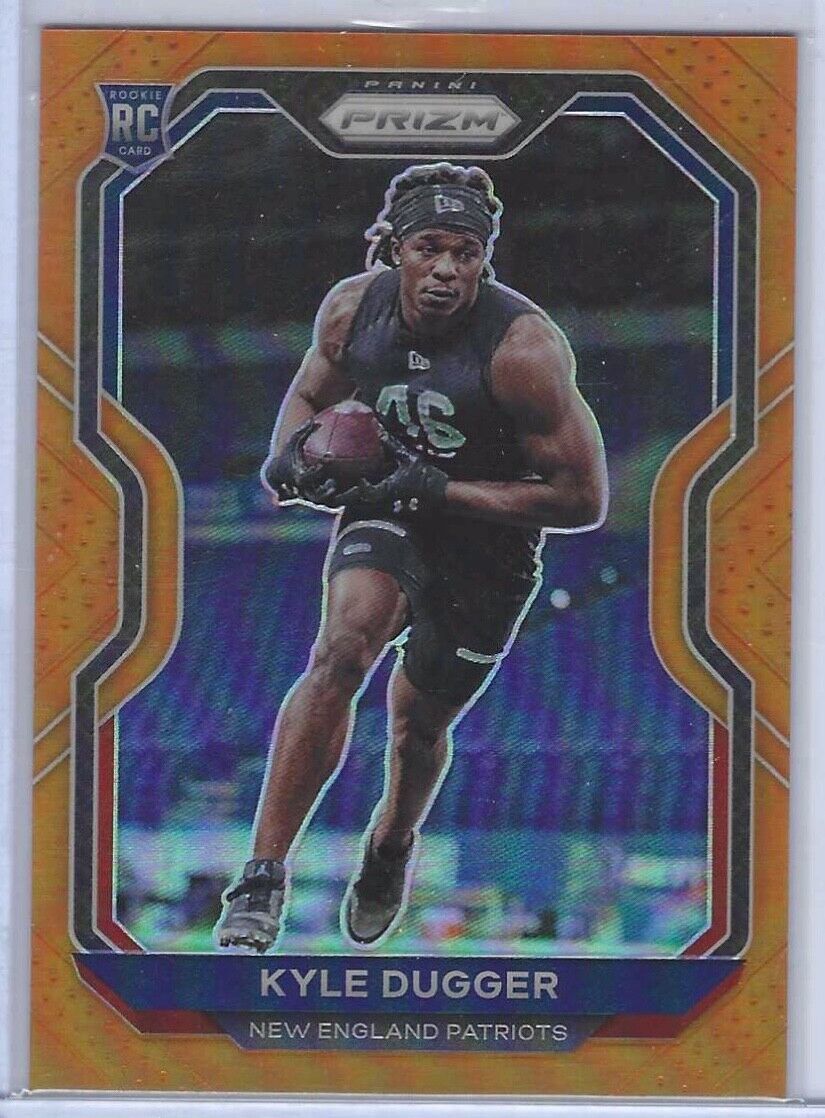 KYLE DUGGER 2020 PANINI PRIZM ORANGE PRIZM RC #D 046/249