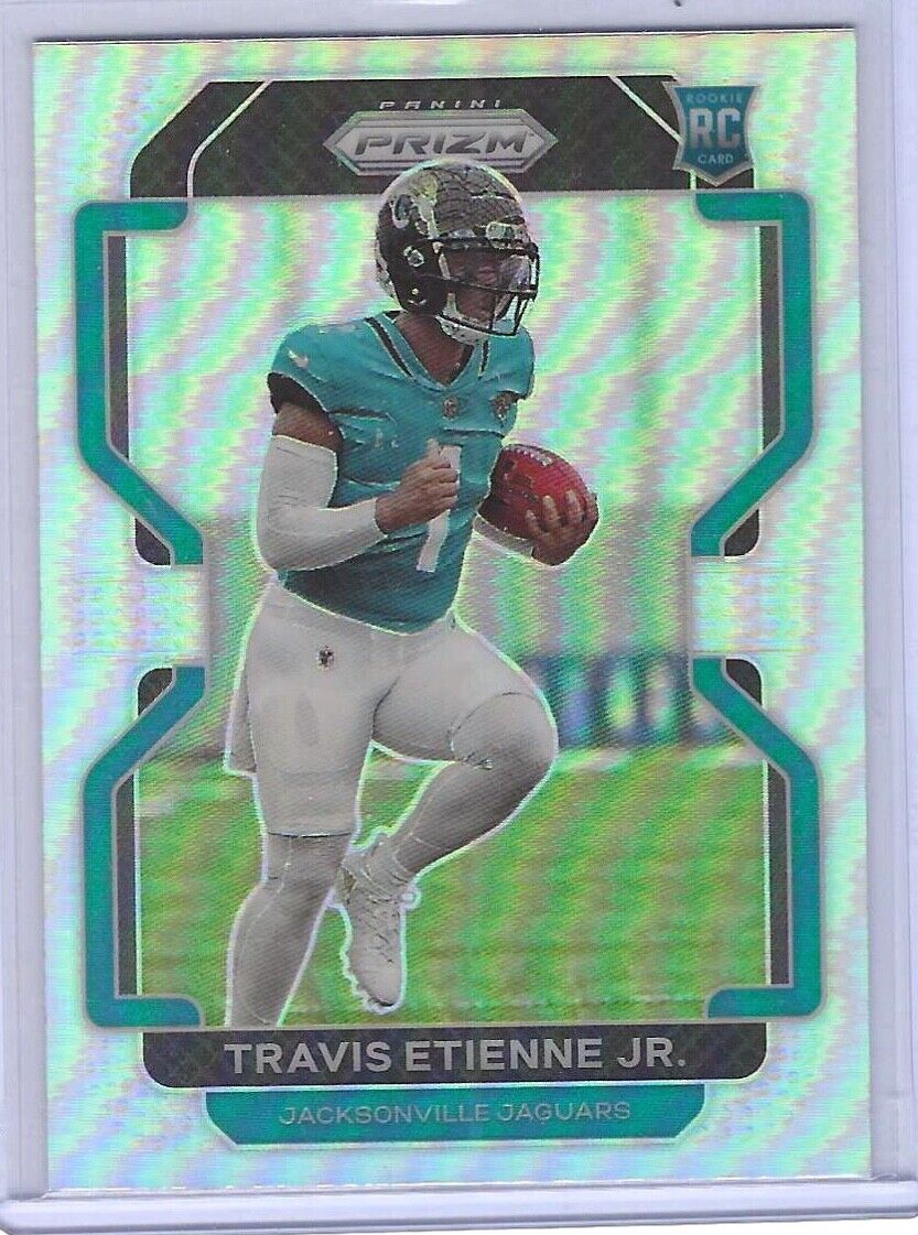 TRAVIS ETIENNE JR 2021 PANINI PRIZM SILVER VARIATION PRIZMS #V-344