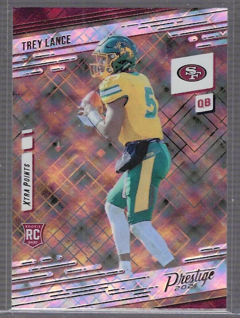 TREY LANCE 2021 PANINI PRESTIGE SILVER FOIL XTRA POINTS ROOKIE RC #204