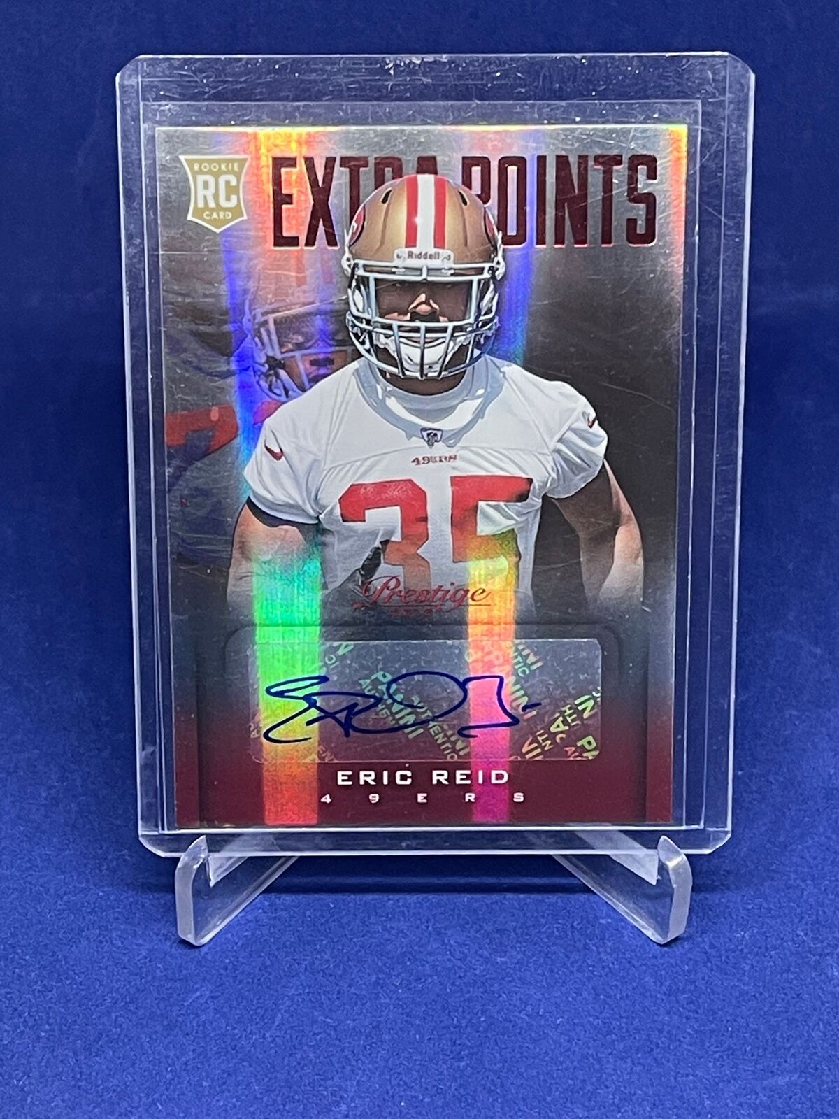 ERIC REID 2013 PANINI PRESTIGE EXTRA POINTS ROOKIE AUTO RC #232