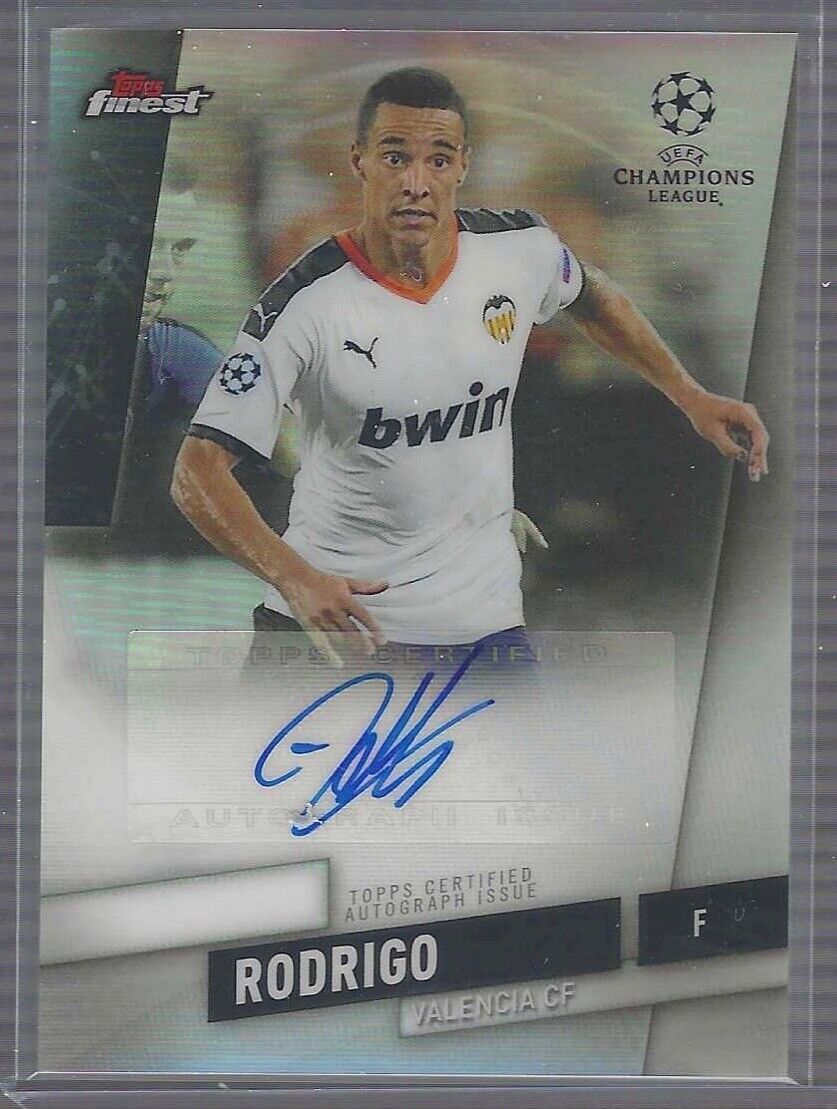 RODRIGO 2019-20 TOPPS FINEST SILVER REFRACTOR AUTO #FA-R
