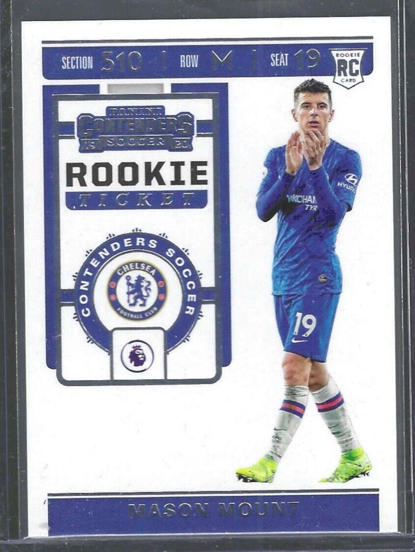 MASON MOUNT 2019-20 PANINI CHRONICLES CONTENDERS ROOKIE TICKET RC #RT-18