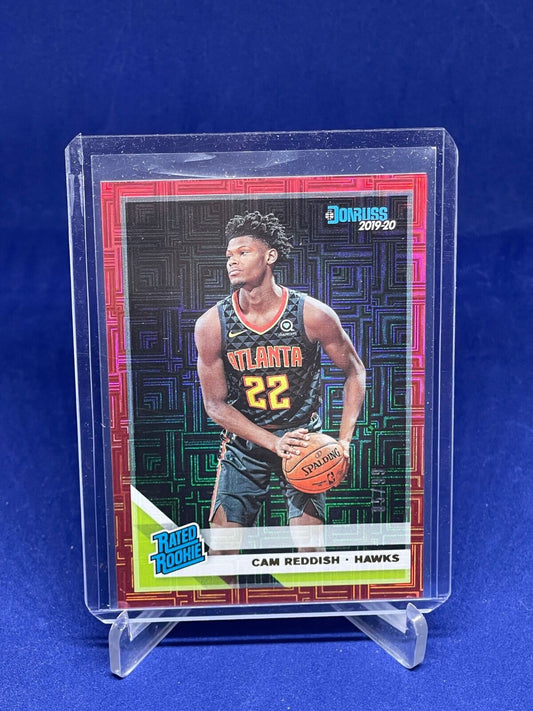 CAM REDDISH 2019-20 PANINI DONRUSS RATED ROOKIE RED CHOICE INFINITE RC #D 5/99
