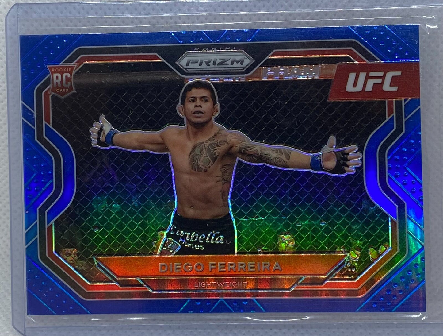 DIEGO FERREIRA 2021 PANINI PRIZM BLUE PRIZMS RC #D 40/199