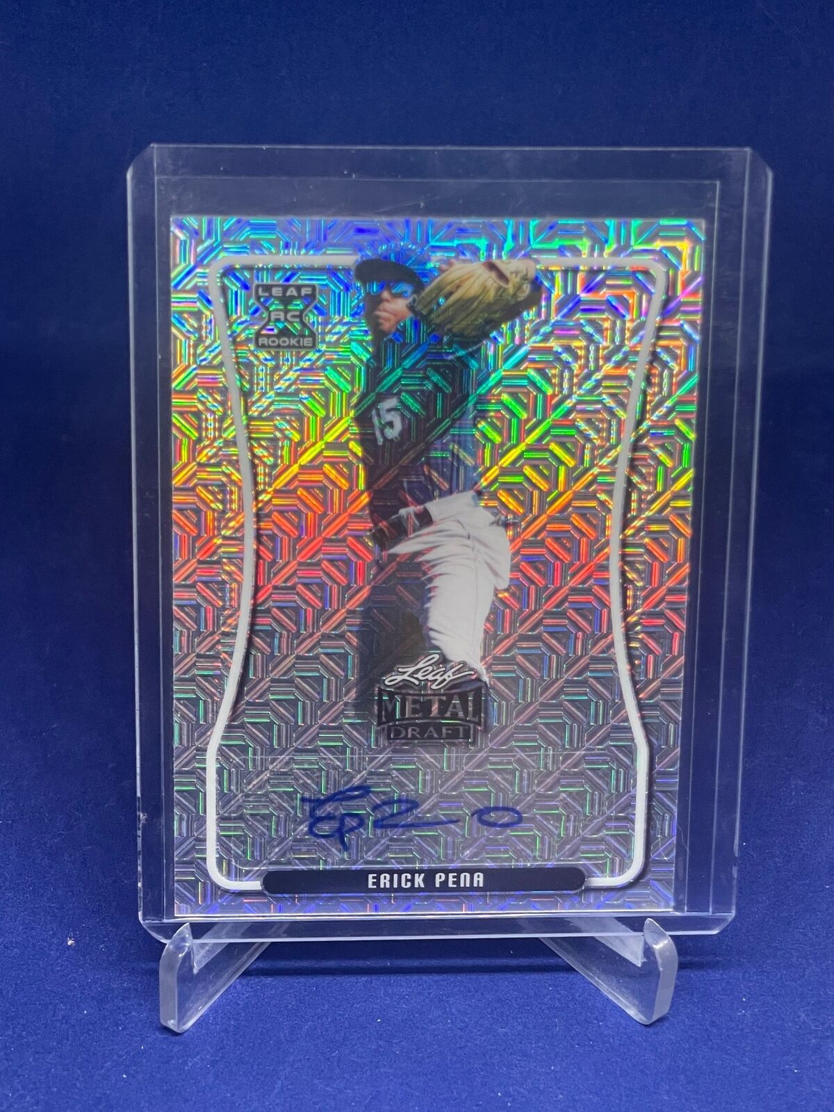 ERICK PENA 2020 LEAF METAL DRAFT AUTO PROSPECT