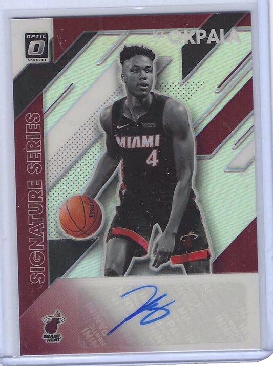 KZ OKPALA 2019-20 PANINI OPTIC SILVER HOLO SIGNATURE SERIES AUTO RC #SS-KZO