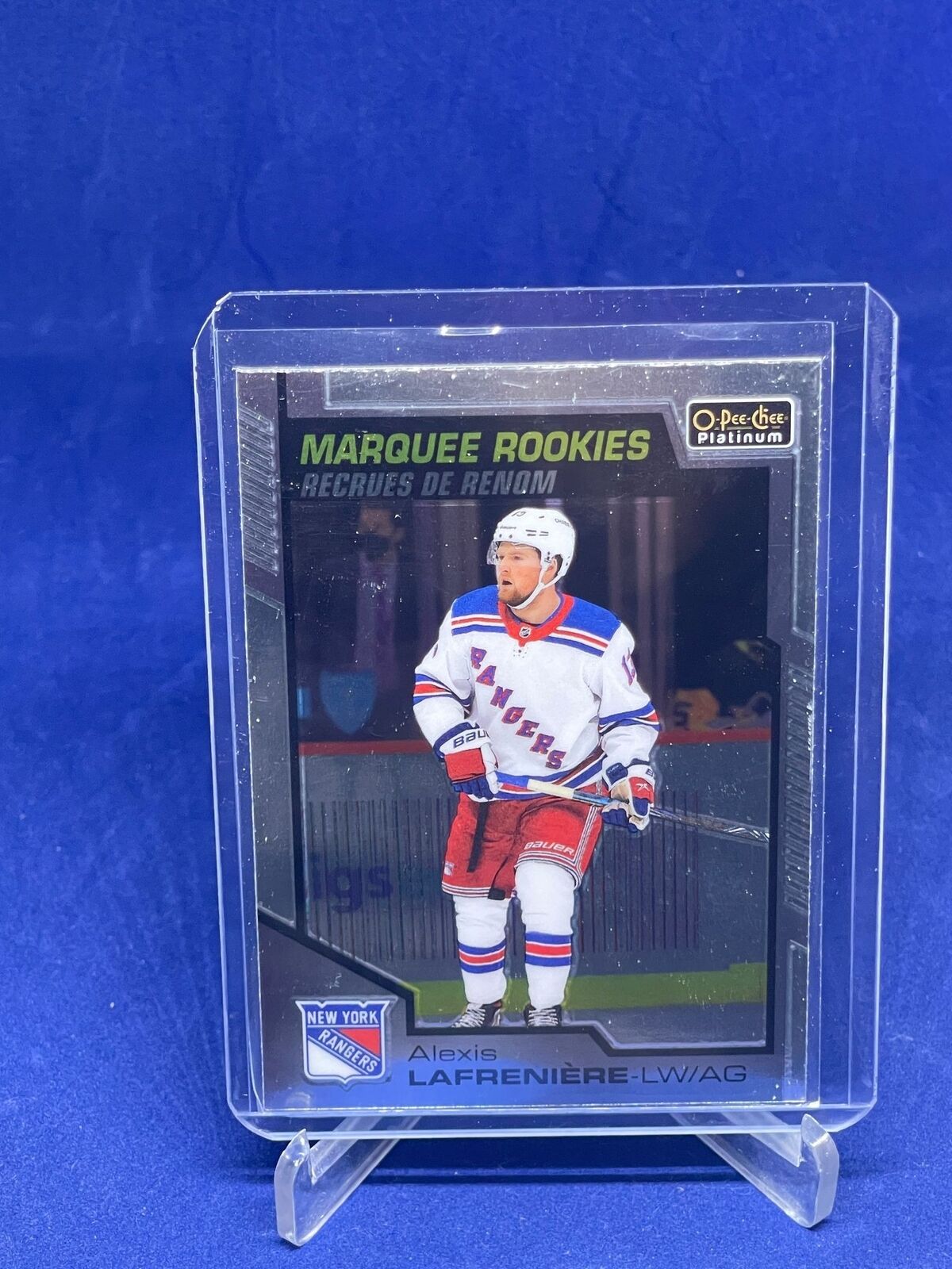 ALEXIS LAFRENIERE 2020-21 O-PEE-CHEE PLATINUM MARQUEE ROOKIES RC #151