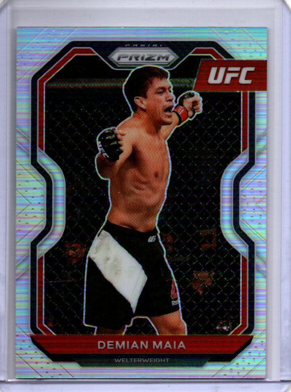 DEMIAN MAIA 2021 PANINI PRIZM UFC SILVER PRIZM #90