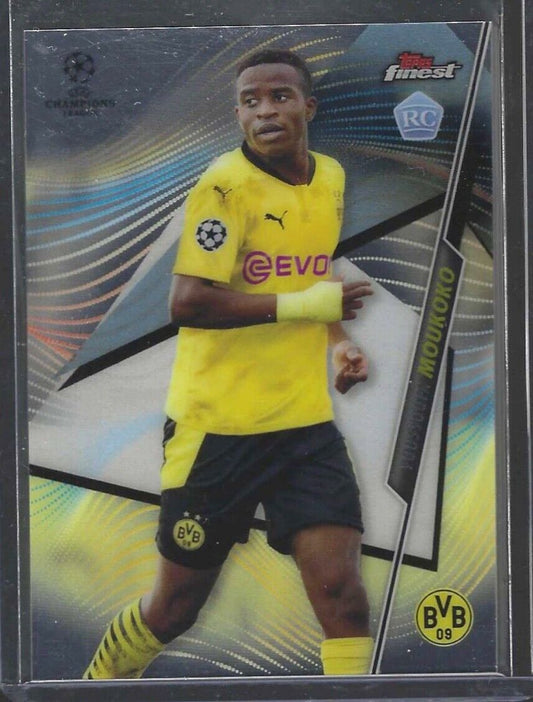 YOUSSOUFA MOUKOKO 2020-21 TOPPS FINEST ROOKIE RC #62