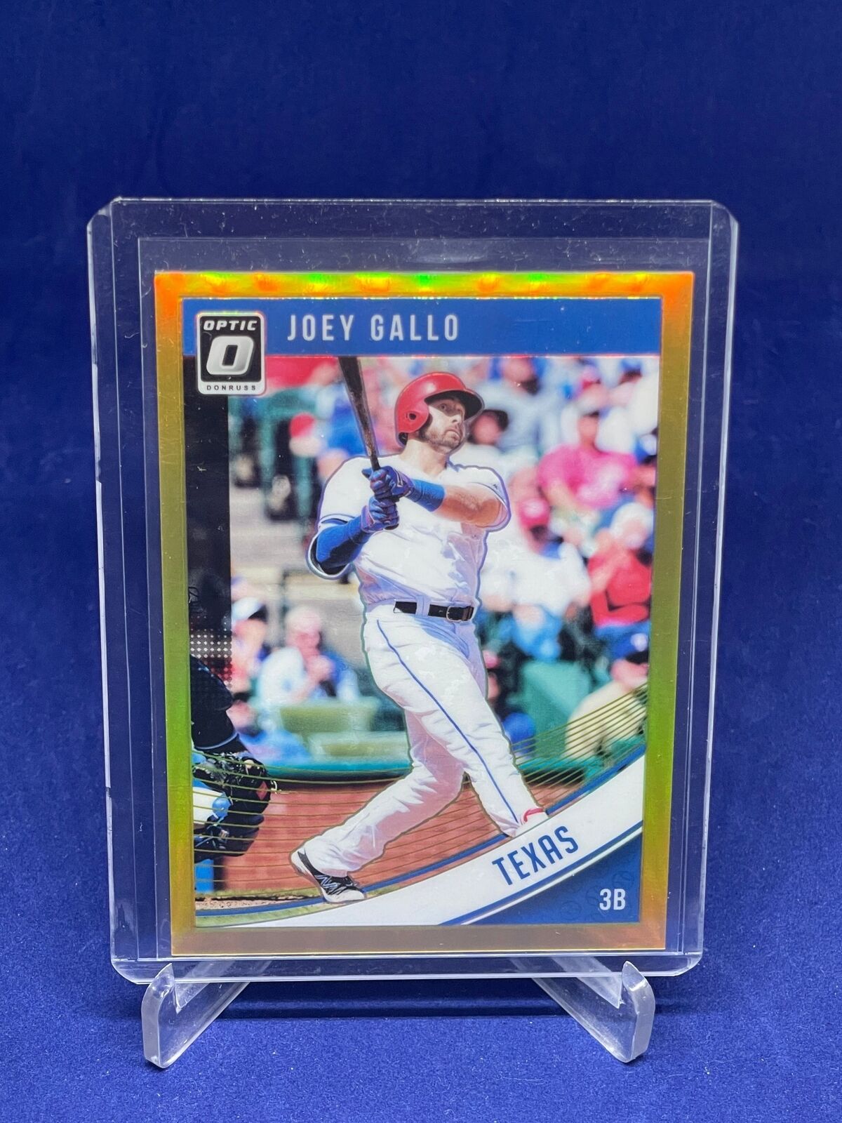 JOEY GALLO 2018 PANINI DONRUSS OPTIC GOLD PRIZM HOLO #D 4/10