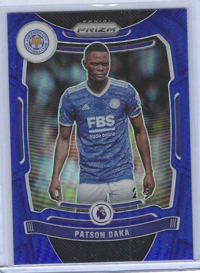 PATSON DAKA 2021-22 PANINI PRIZM EPL BLUE PRIZM #D 009/340