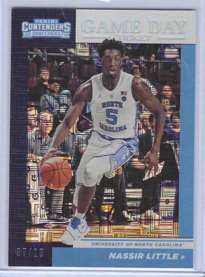 NASSIR LITTLE 2019 PANINI CONTENDERS GAME DAY TICKET SQUARES ROOKIE RC #D 07/10