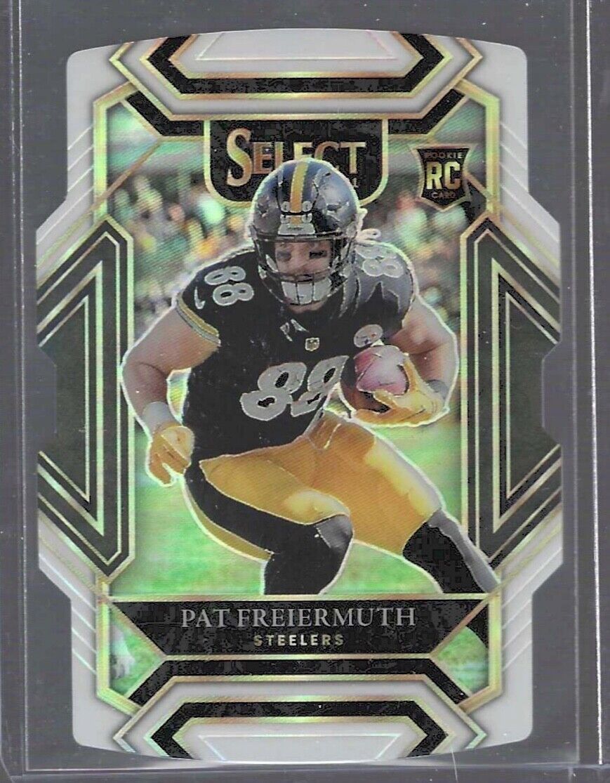 PAT FREIERMUTH 2021 PANINI SELECT CLUB LEVEL DIE CUT WHITE PRIZM RC #D 61/99