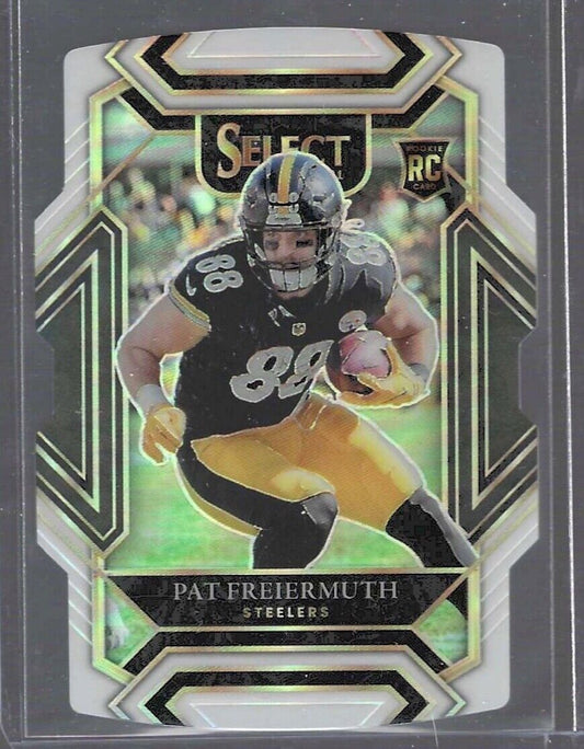 PAT FREIERMUTH 2021 PANINI SELECT CLUB LEVEL DIE CUT WHITE PRIZM RC #D 61/99