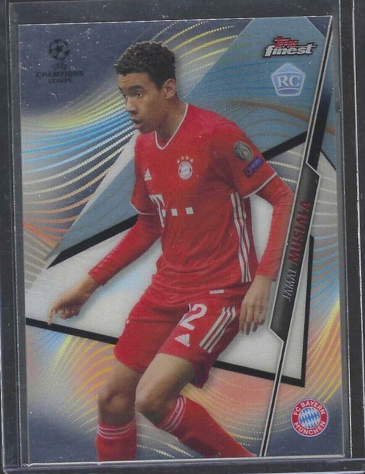 JAMAL MUSIALA 2020-21 TOPPS FINEST ROOKIE RC #45