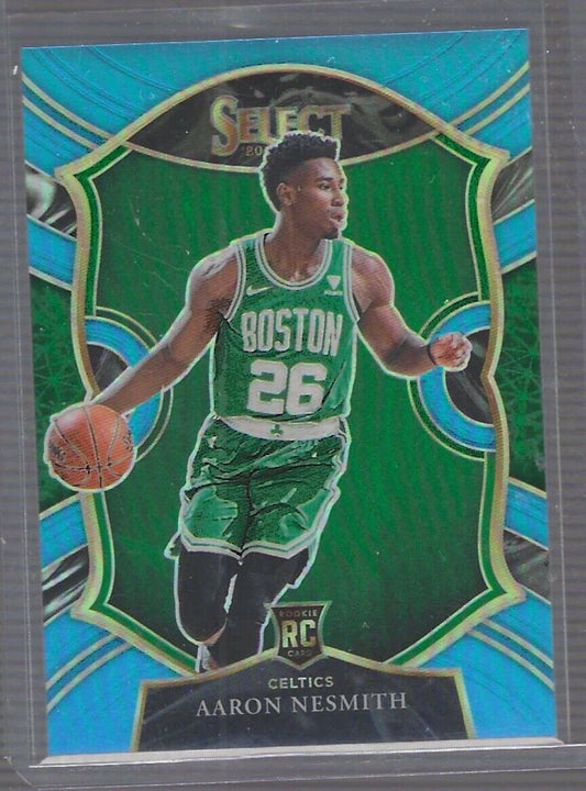 AARON NESMITH 2020-21 PANINI SELECT CONCOURSE LIGHT BLUE PRIZM RC #D 185/299