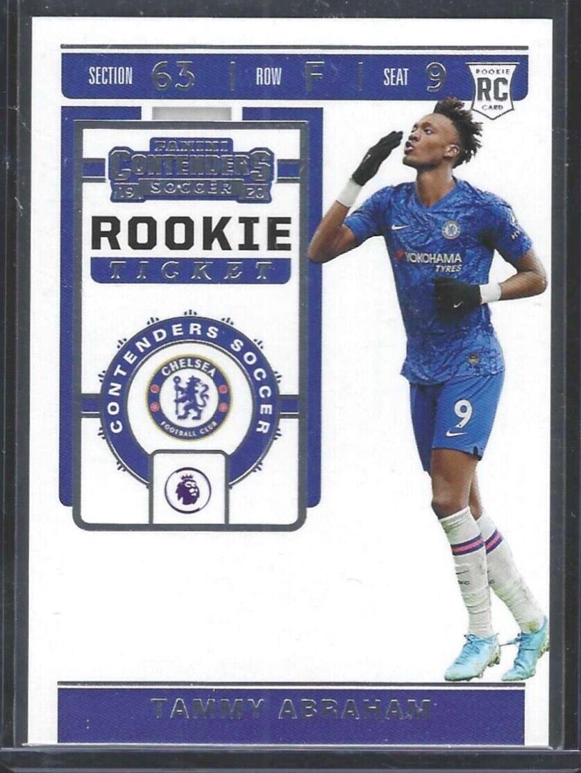 TAMMY ABRAHAM 2019-20 PANINI CHRONICLES CONTENDERS ROOKIE TICKET RC #RT-20