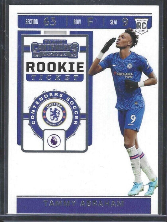 TAMMY ABRAHAM 2019-20 PANINI CHRONICLES CONTENDERS ROOKIE TICKET RC #RT-20