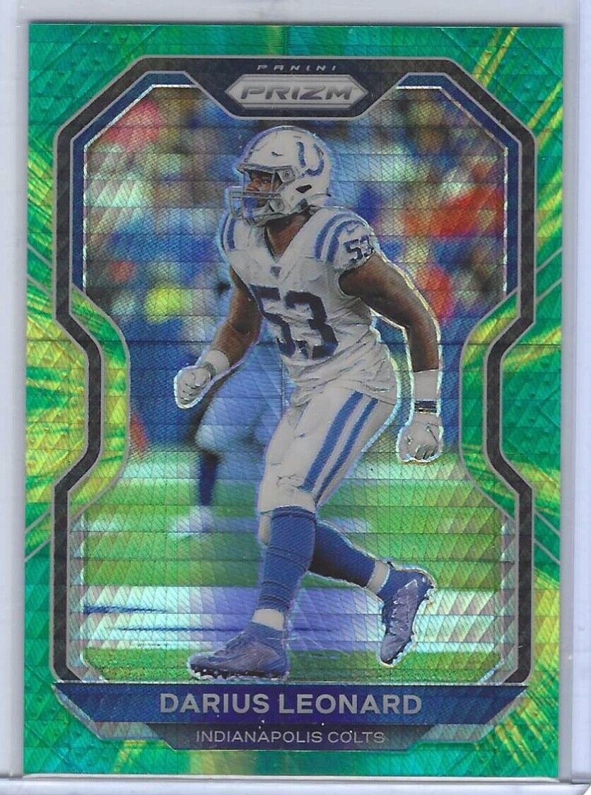 DARIUS LEONARD 2020 PANINI PRIZM HYPER PRIZM #D 057/175