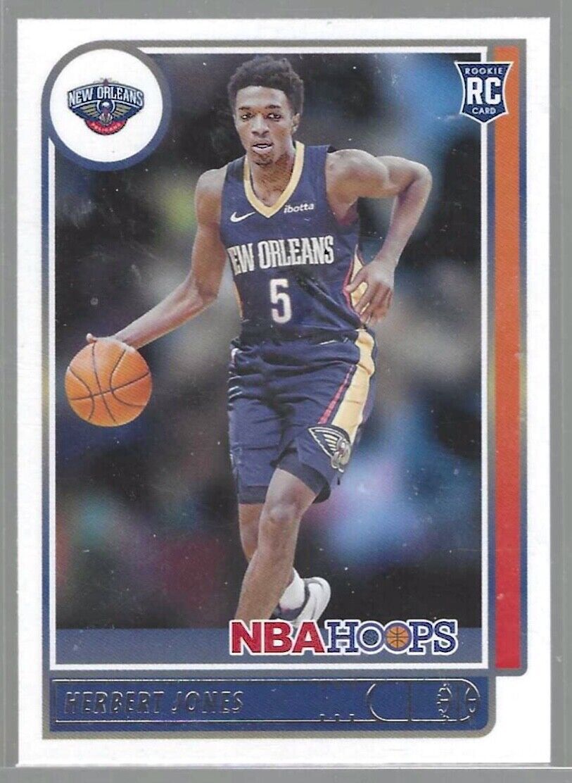HERBERT JONES 2021-22 NBA HOOPS RED BACK SP ROOKIE RC #243