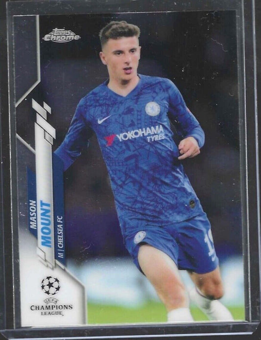 MASON MOUNT 2019-20 TOPPS CHROME UEFA ROOKIE RC #30