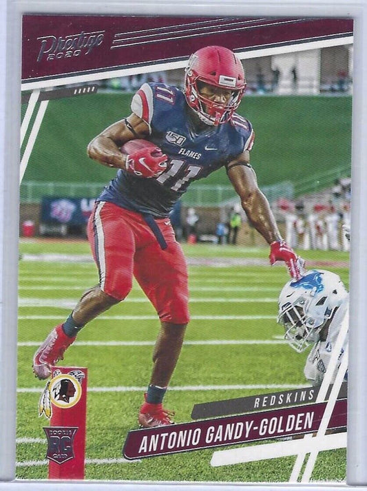 ANTONIO GANDY-GOLDEN 2020 PANINI PRESTIGE ROOKIE SSP SHORT PRINT RC #221