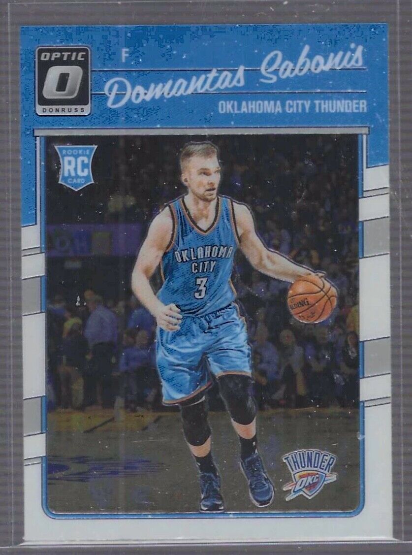 DOMANTAS SABONIS 2016-17 PANINI DONRUSS OPTIC TRUE ROOKIE RC #161