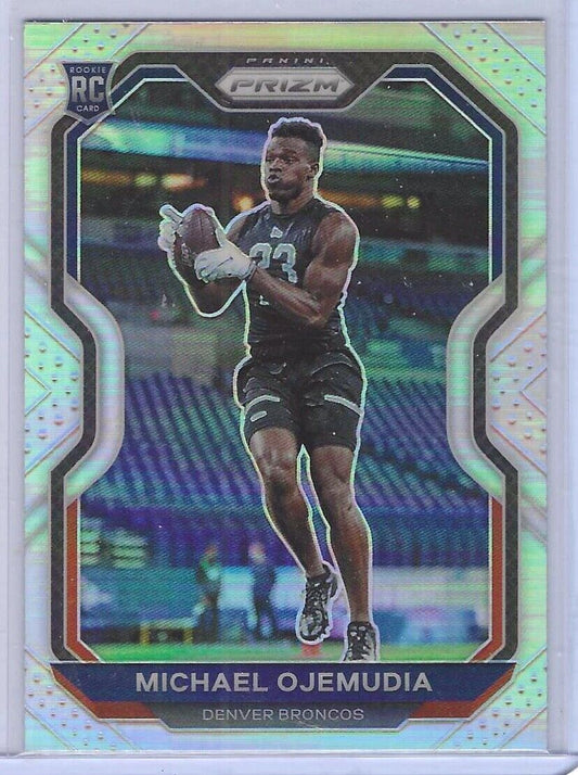 MICHAEL OJEMUDIA 2020 PANINI PRIZM SILVER PRIZM ROOKIE RC #317