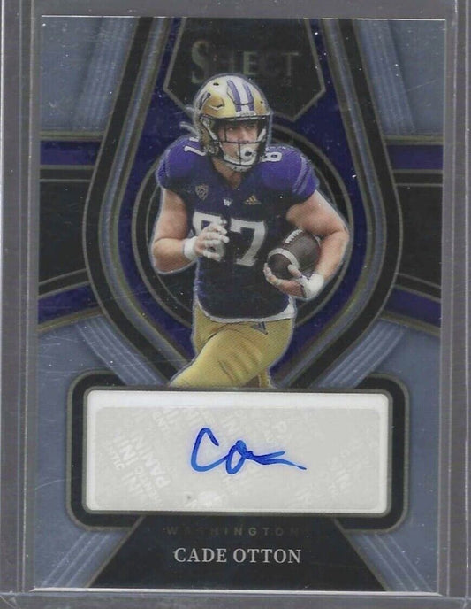CADE OTTON 2022 PANINI SELECT DRAFT PICKS ROOKIE AUTO RC #RS-COT