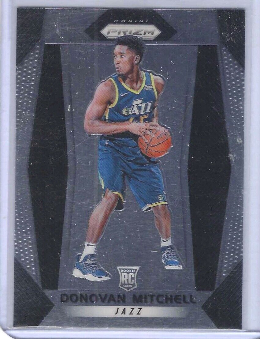 DONOVAN MITCHELL 2017-18 PANINI PRIZM ROOKIE RC #117