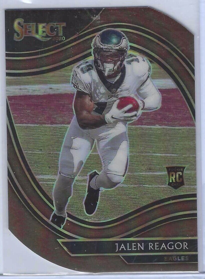 JALEN REAGOR 2020 PANINI SELECT FIELD LEVEL BRONZE PRIZM DIE CUT RC #D 043/355