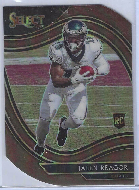 JALEN REAGOR 2020 PANINI SELECT FIELD LEVEL BRONZE PRIZM DIE CUT RC #D 043/355
