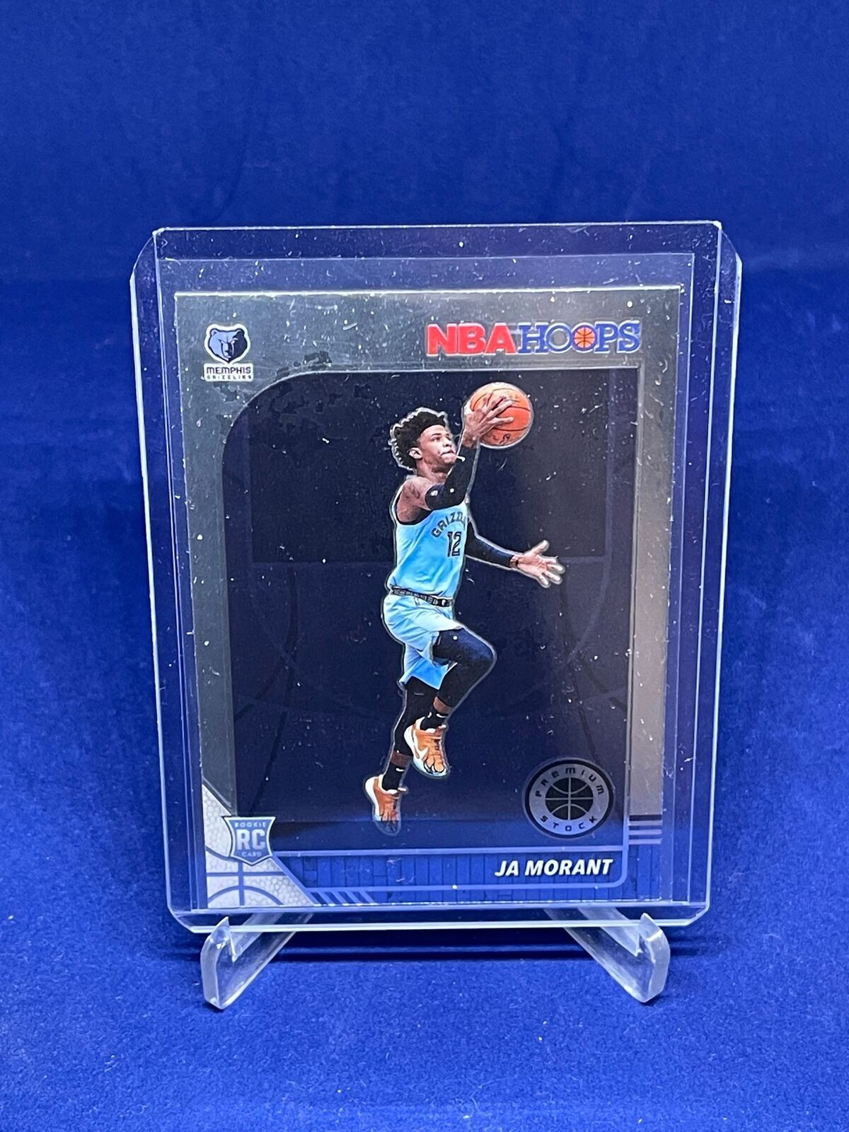JA MORANT 2019-20 PANINI NBA HOOPS PREMIUM SP VARIATION SHORT PRINT ROOKIE RC 25