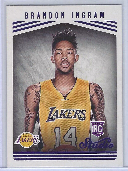 BRANDON INGRAM 2016 PANINI STUDIO ROOKIE RC #176